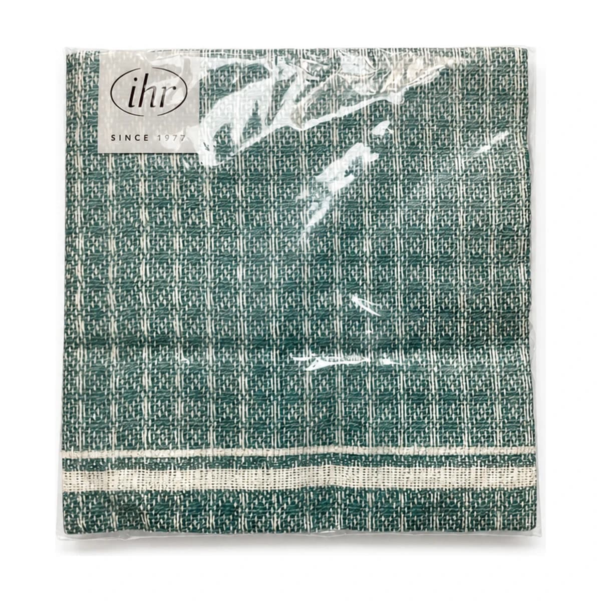 IHR Warm Tissue Green Napkins, 13 in, 20 Pack