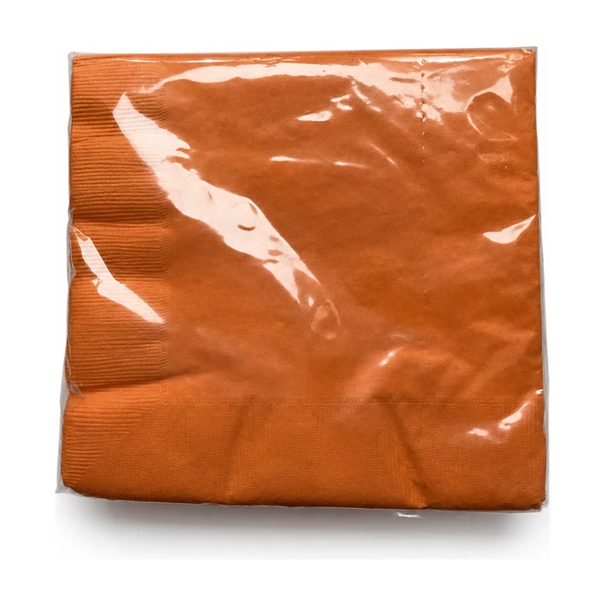 Orange Lunch Napkins, 13 x 13 in, 40 Pack