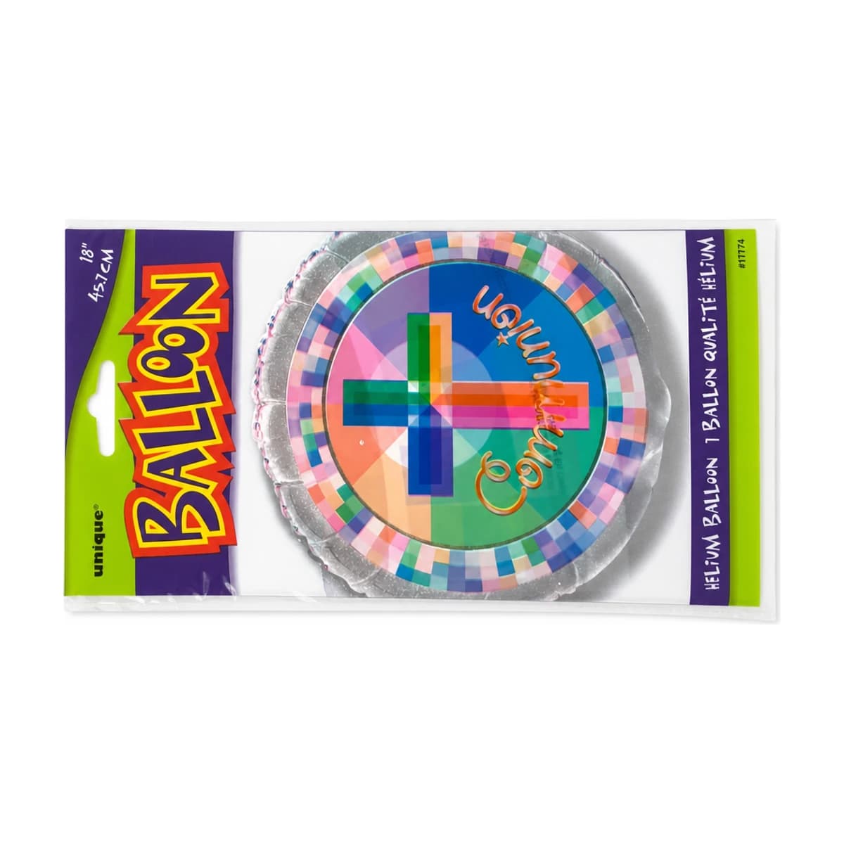 18” Foil Ballon “communion”