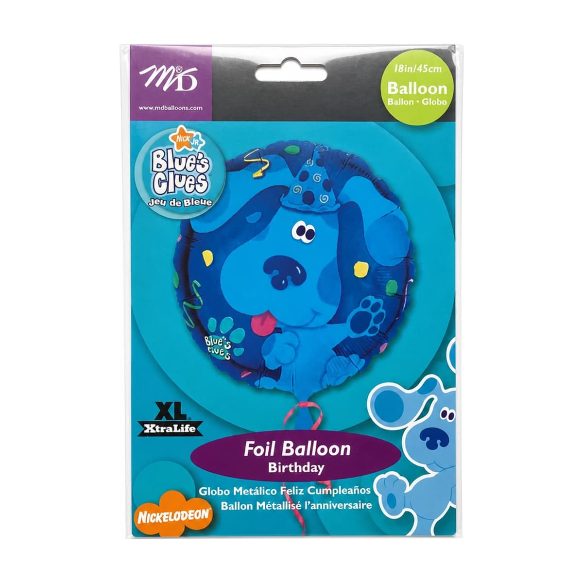 18" Foil Balloon - Blue's Clues, Blue