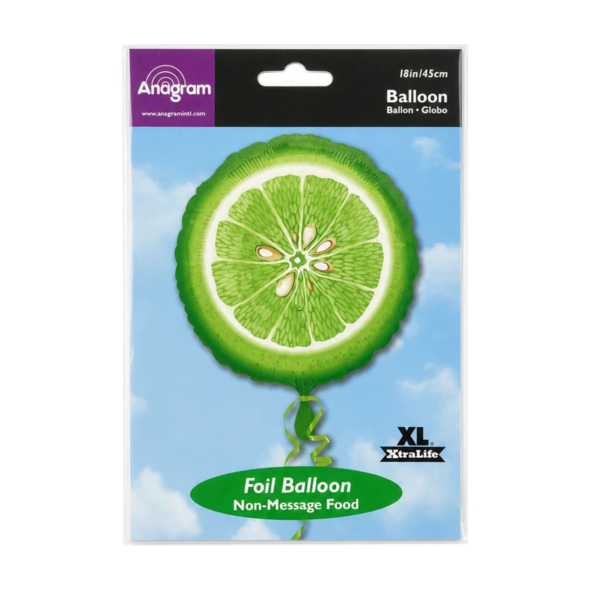 18” Foil Balloon Green Lima