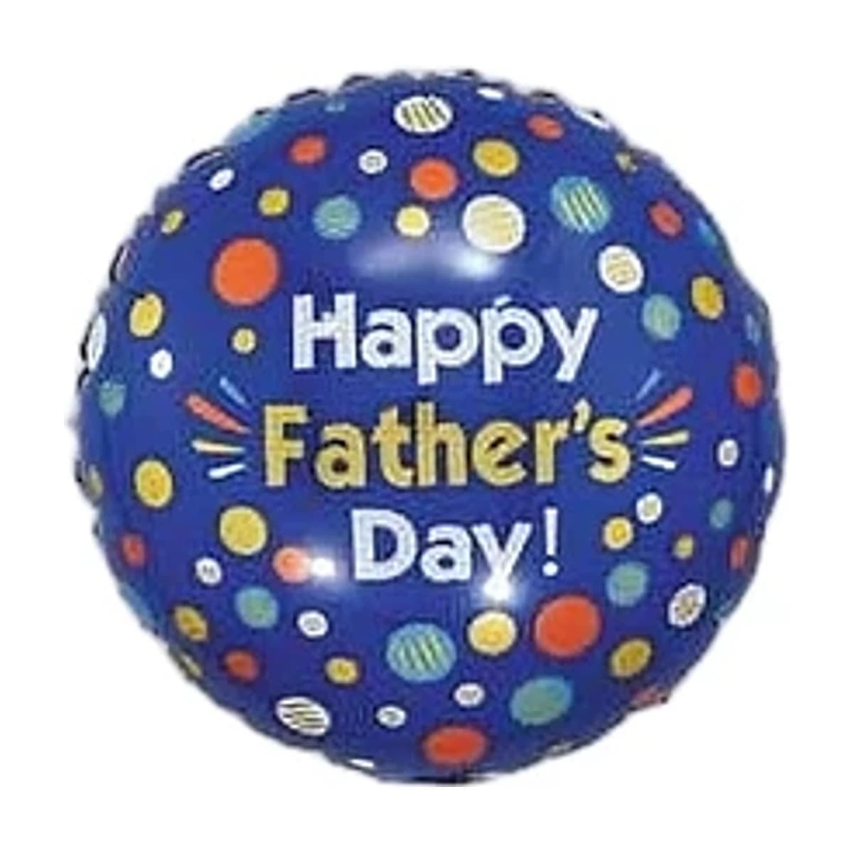 18" Foil Balloon - Happy Father's Day Blue