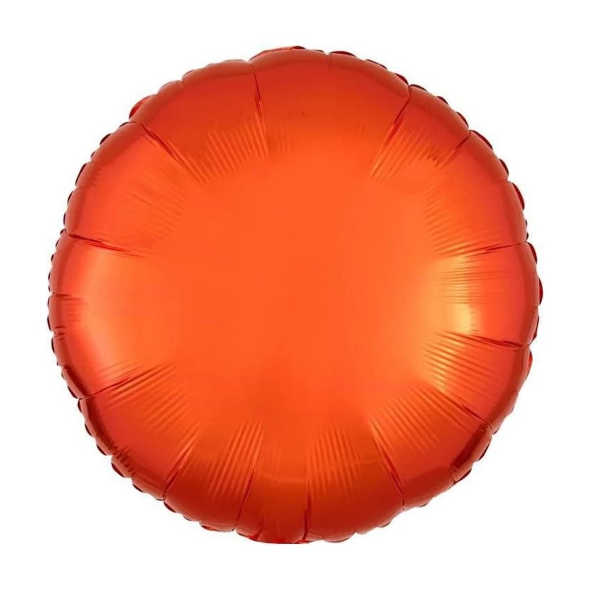 18" Foil Balloon - Orange, Round