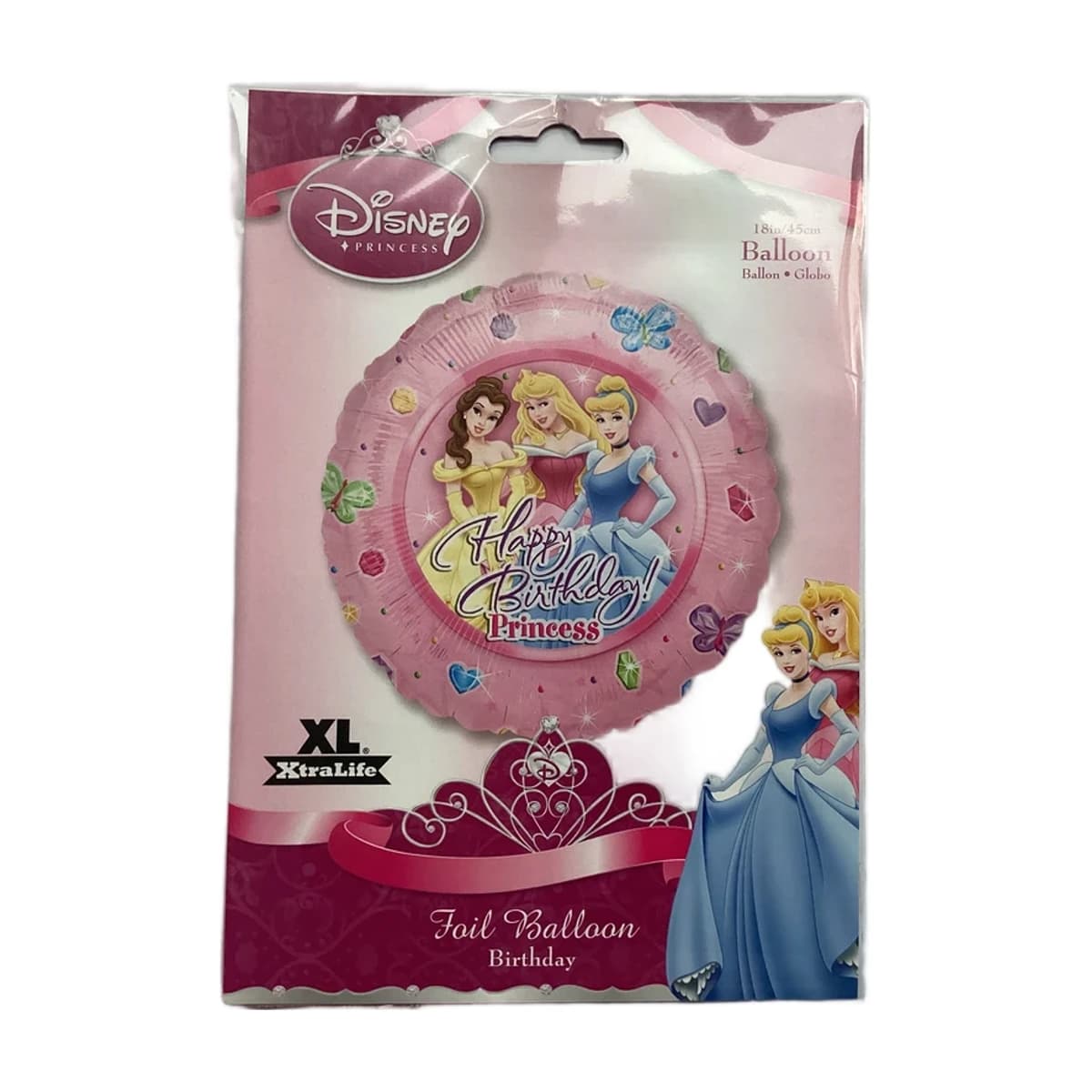 18" Foil Balloon Princess Birthday