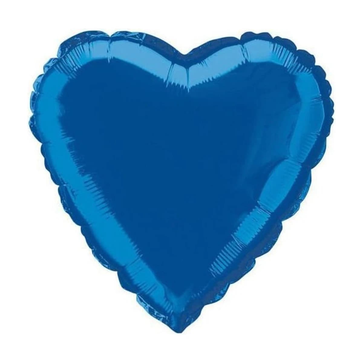 18" Foil Balloon - Royal Blue, Heart Shape