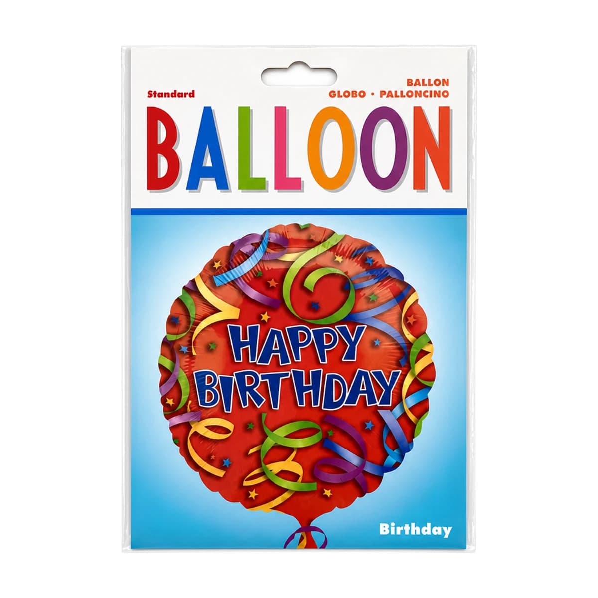 18" Red Foil Balloon
