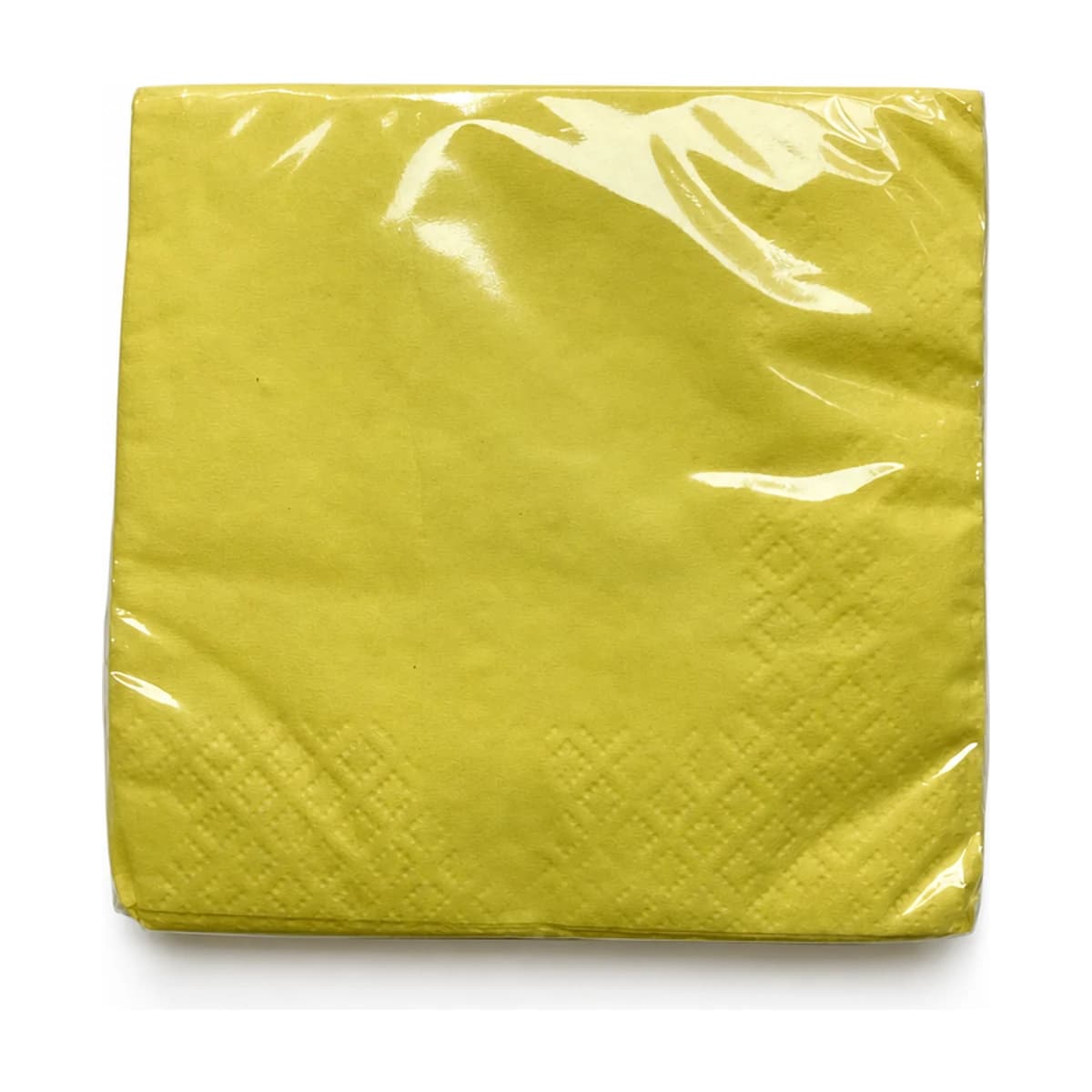 Yellow Lunch Napkins, 20 Pack
