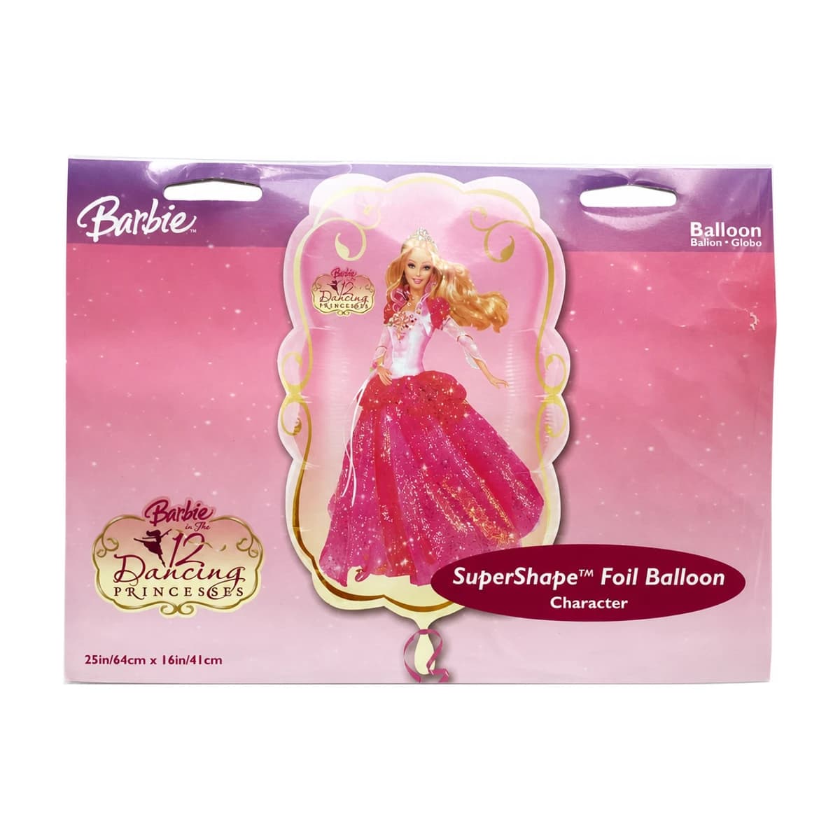 25" Foil Balloon - Barbie in the 12 Dancing Princesses, Super Shape