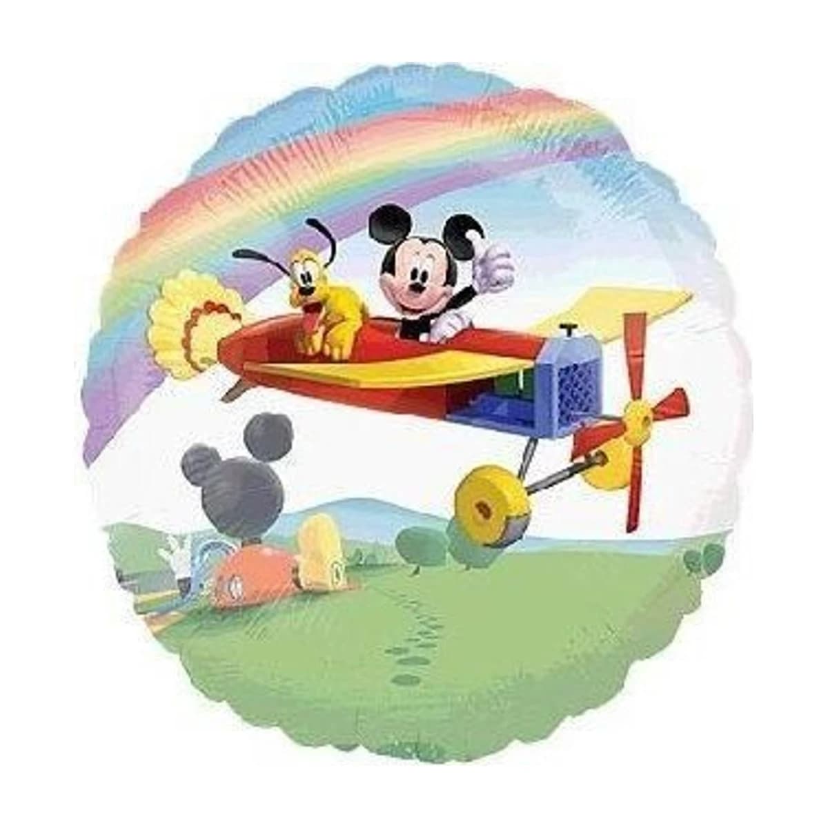 26" Clear Balloon - Mickey Mouse, 2-Sided