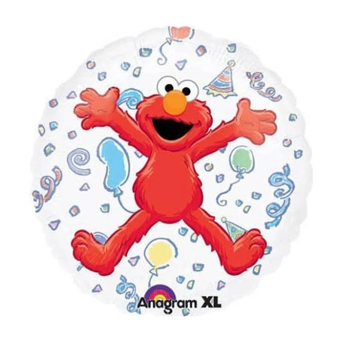 26" Clear Balloon - Elmo's World, 2-Sided
