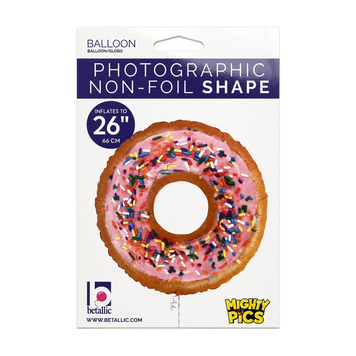 26" Foil Balloon Donut