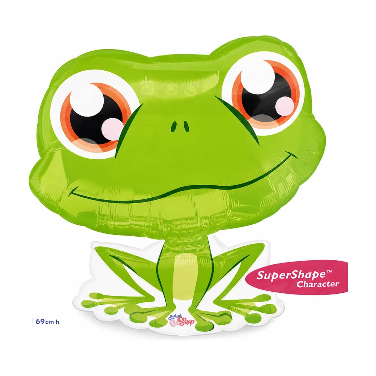 27" Foil Balloon - FROG, Super Shape