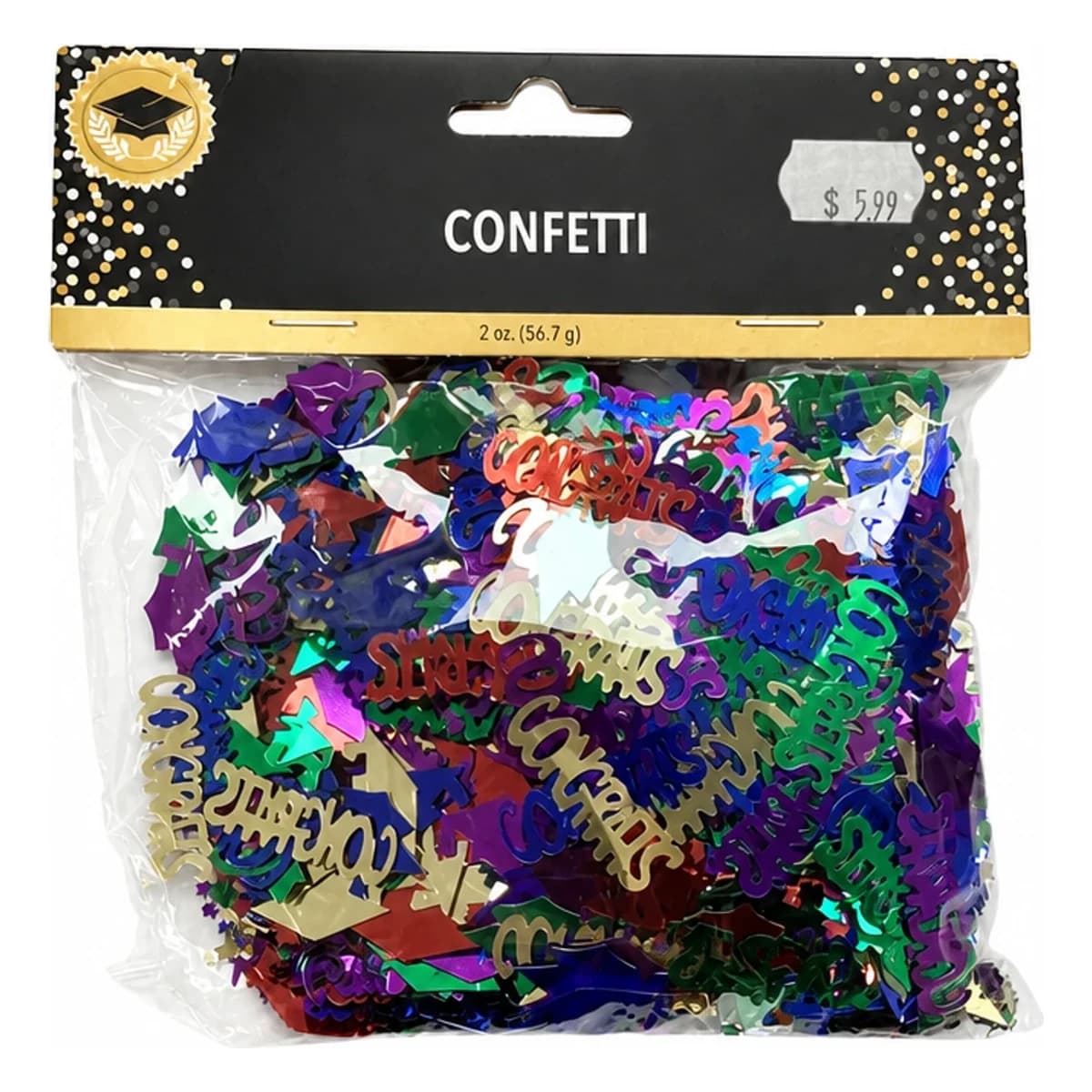 2oz (56.7g) Confetti Congrats