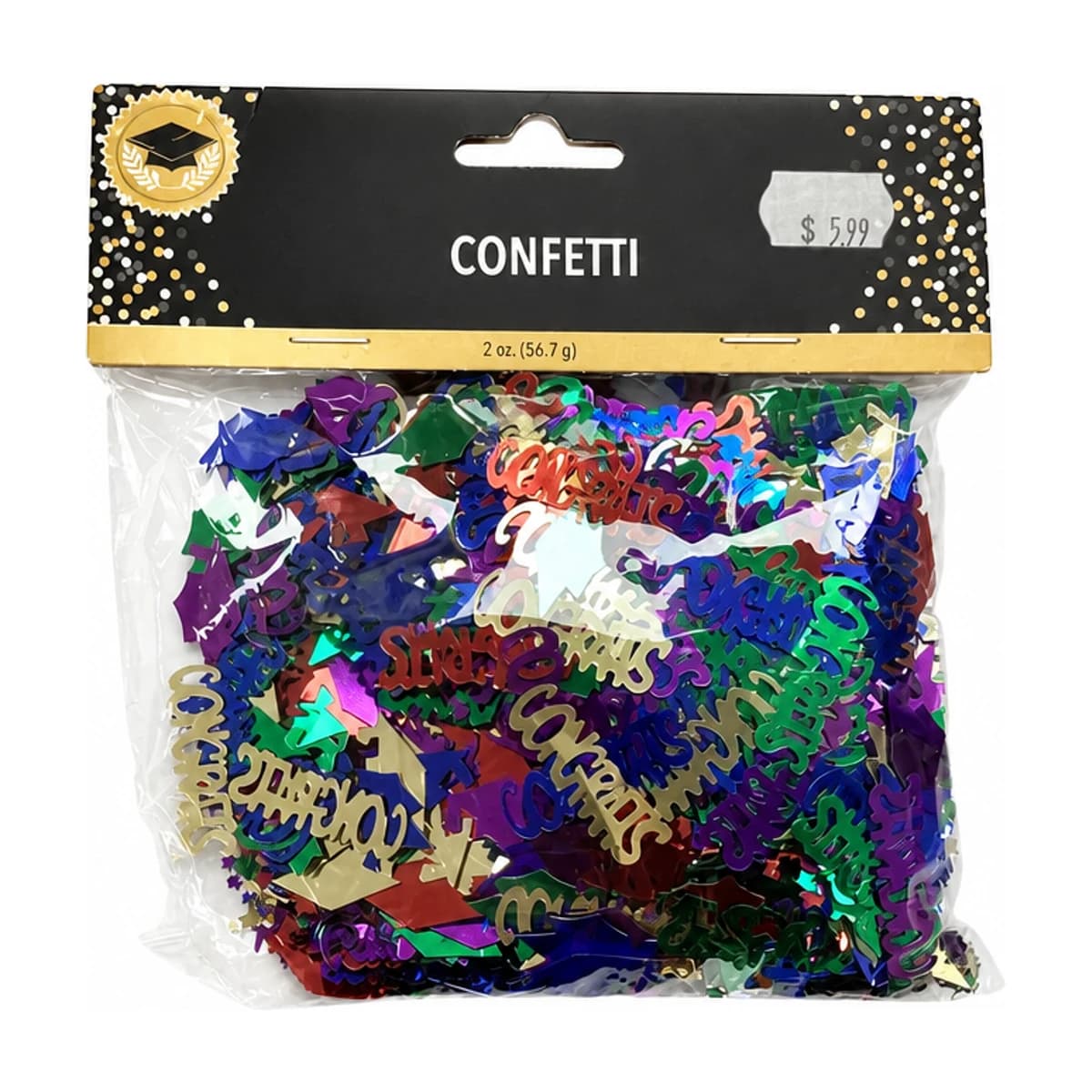 2oz (56.7g) Confetti Congrats