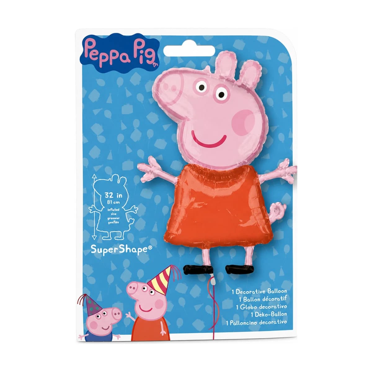 32" Foil Balloon Peppa Pig