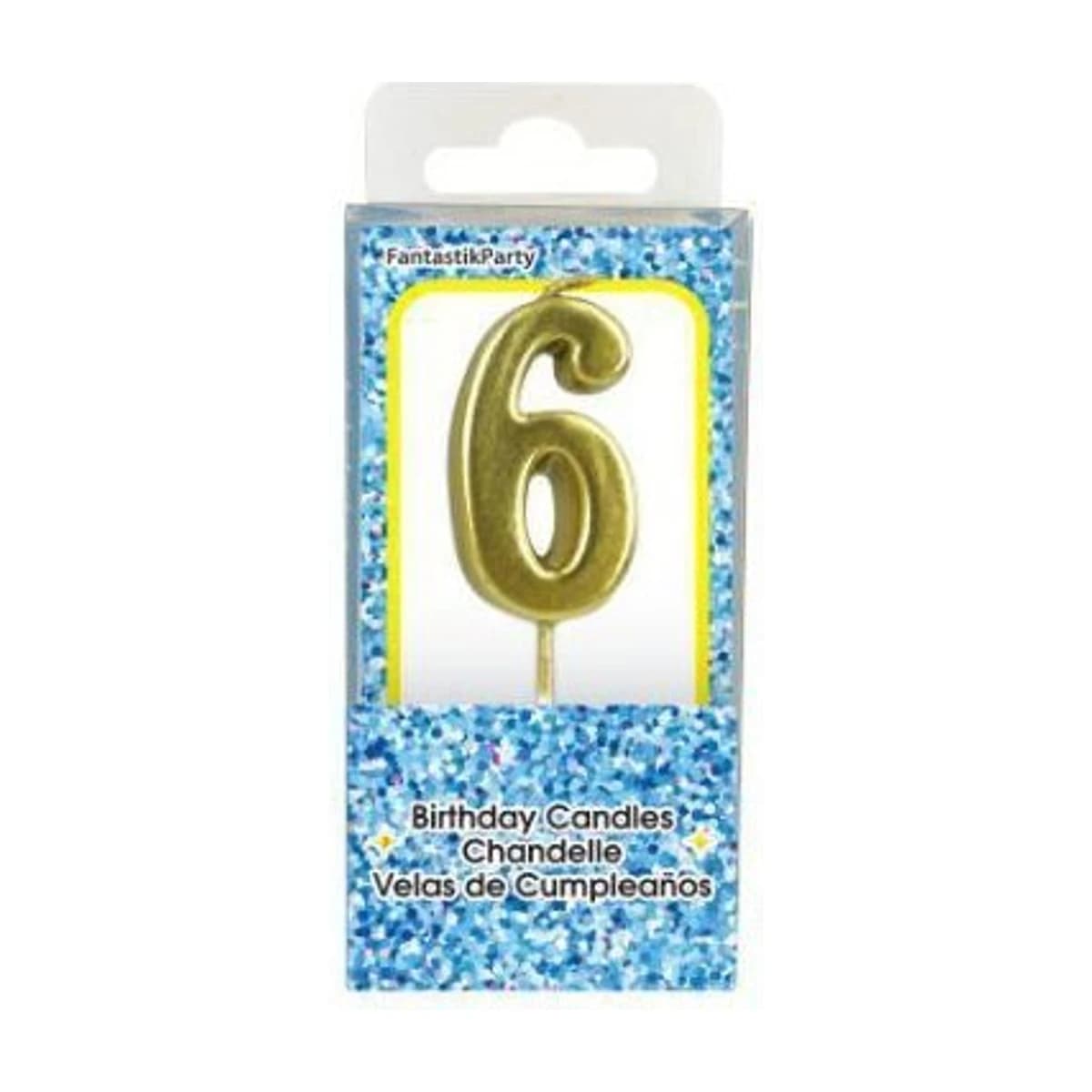 Birthday Candle Number 6