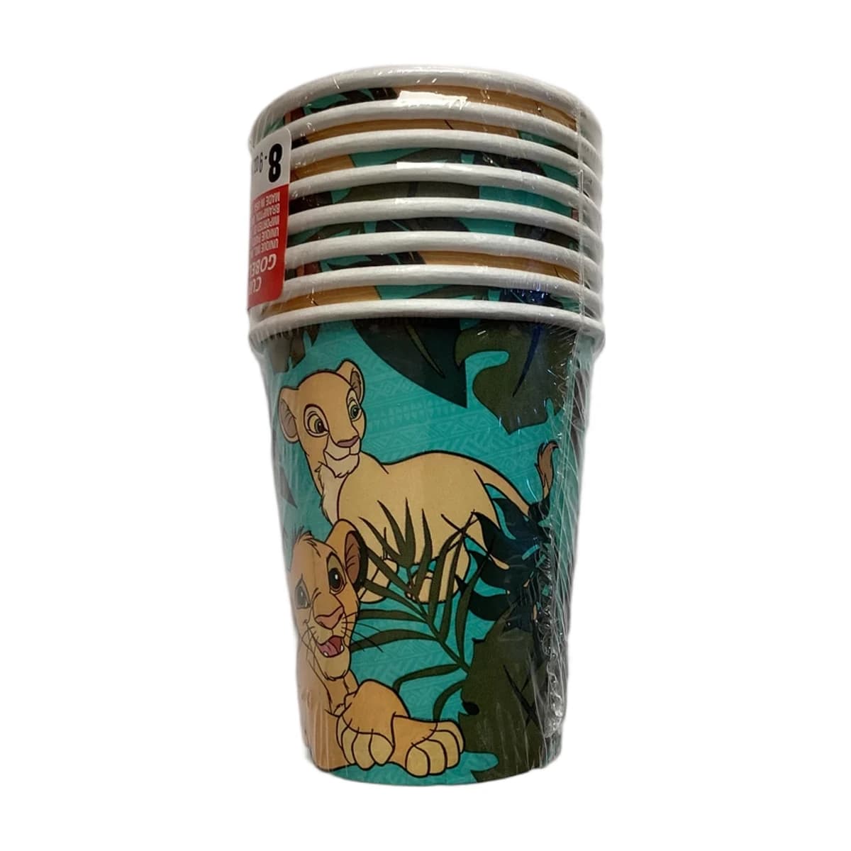 The Lion King Paper Cups, 9 oz, 8 Pack