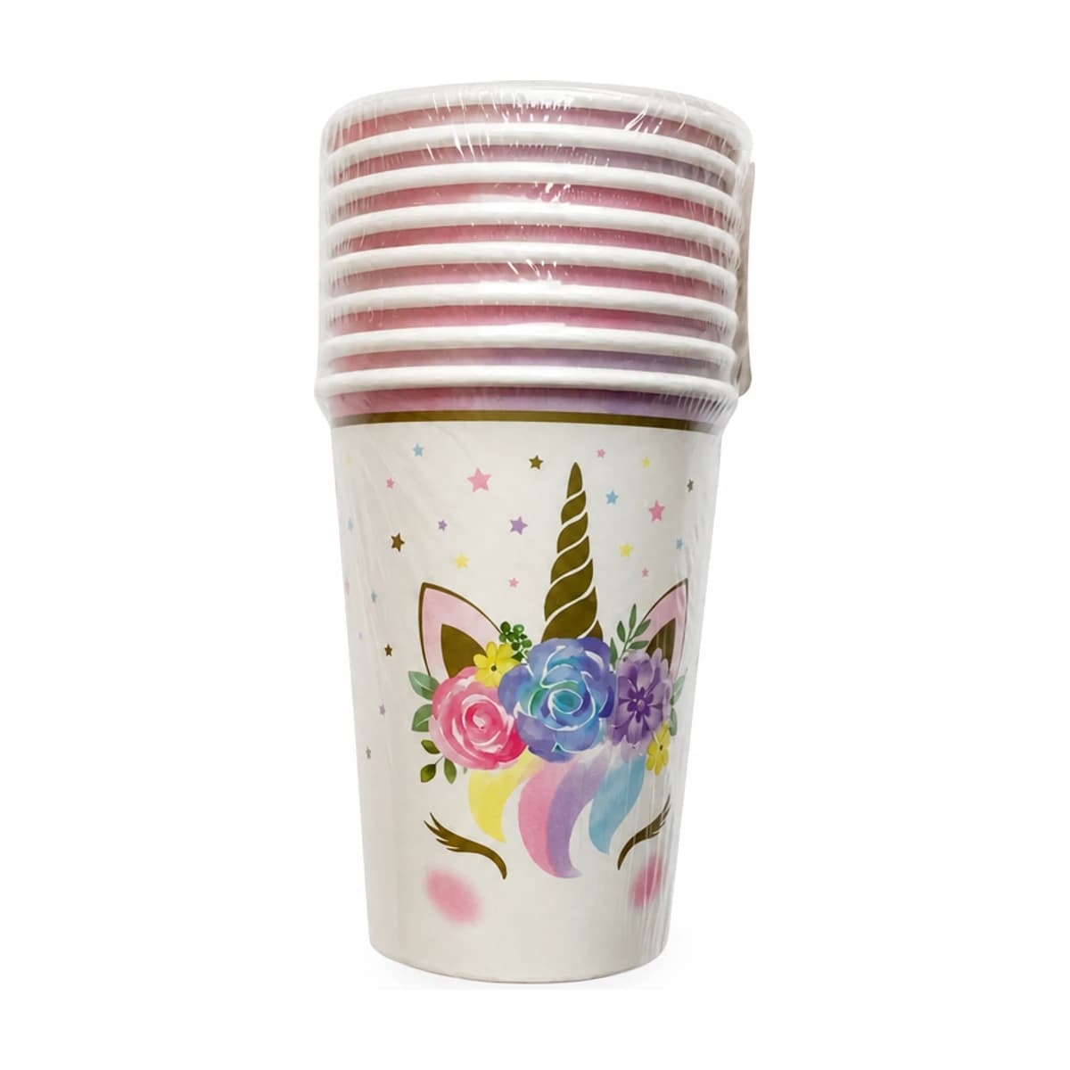 Unicorn Baby Paper Cups, 9 oz, 8 Pack