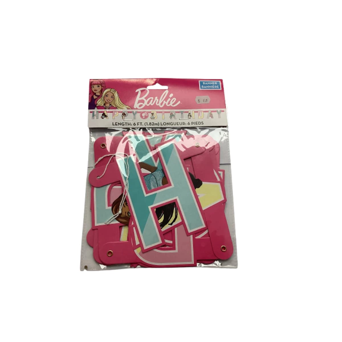 Barbie Happy Birthday Banner