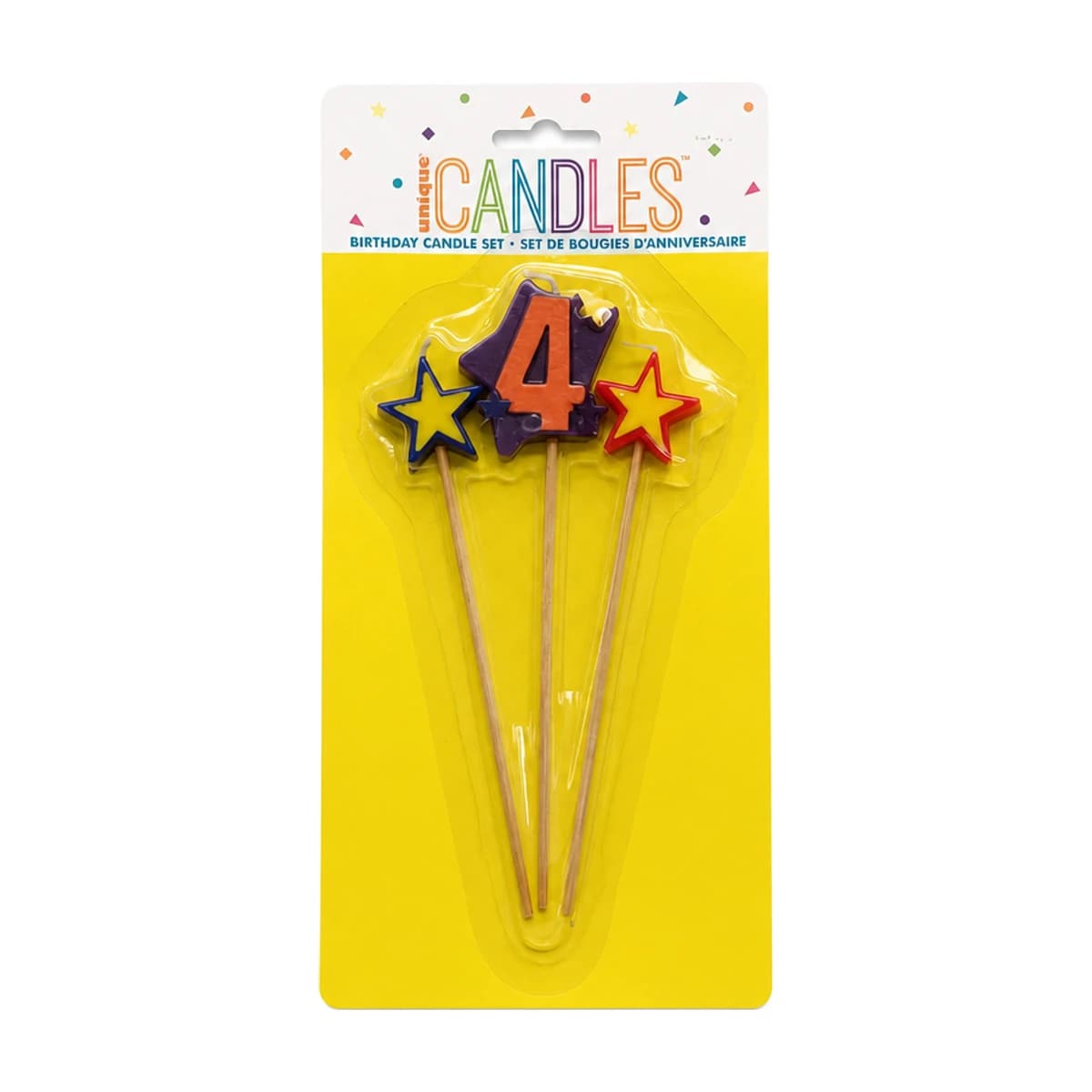 Birthday Candle Set Number 4