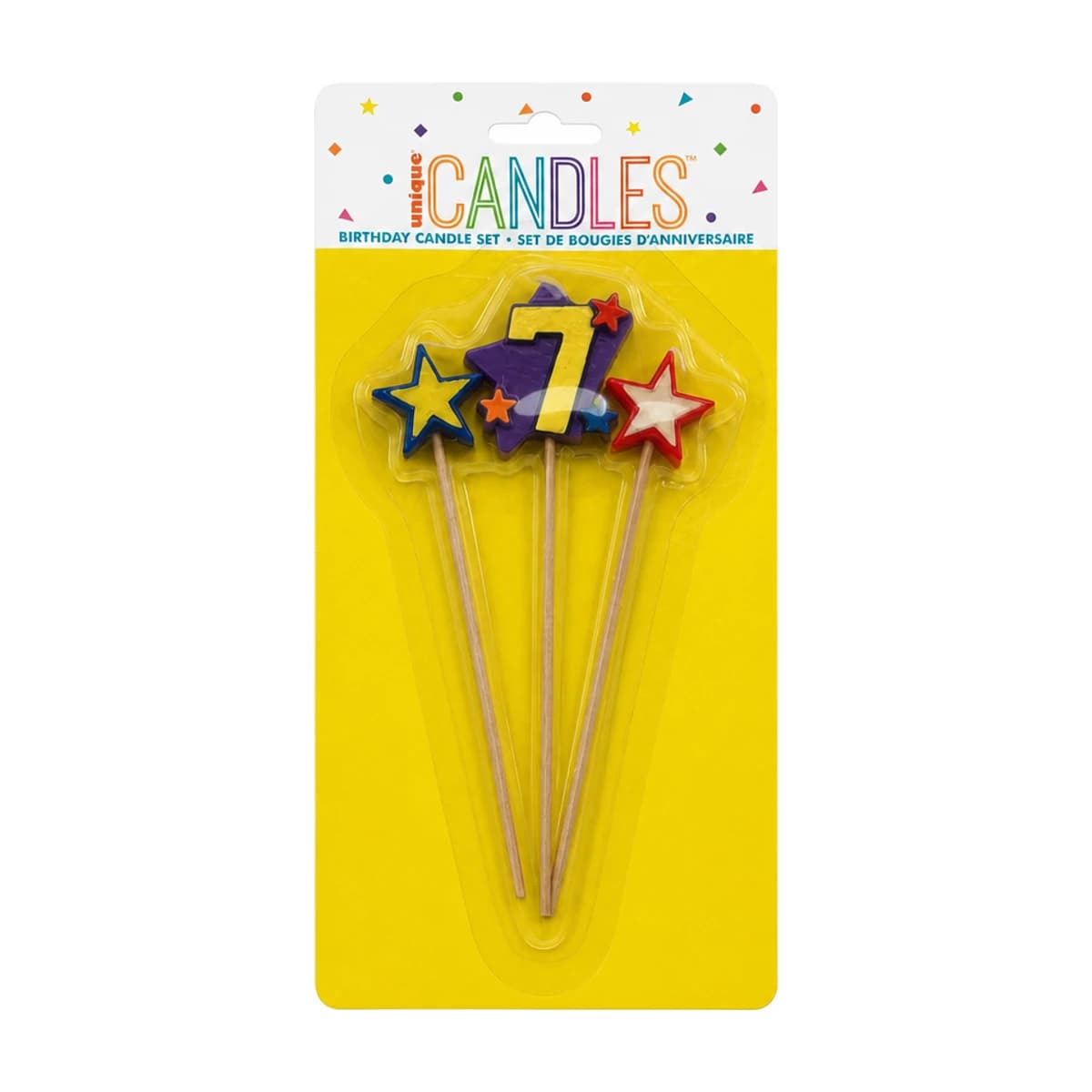 Birthday Candle Set Number 7