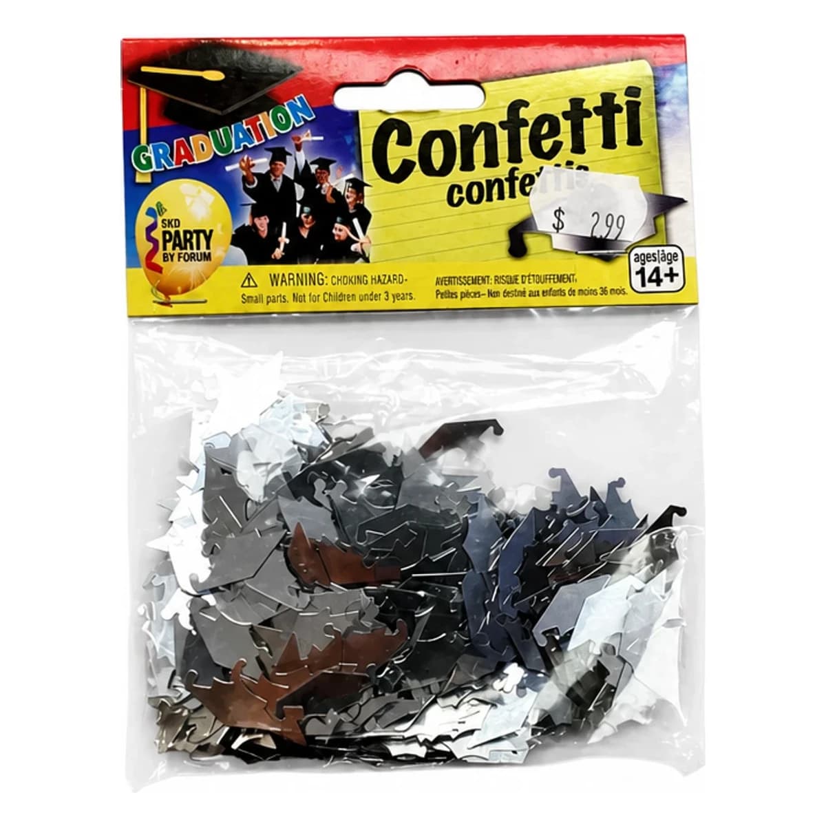 Confetti Grad Hat