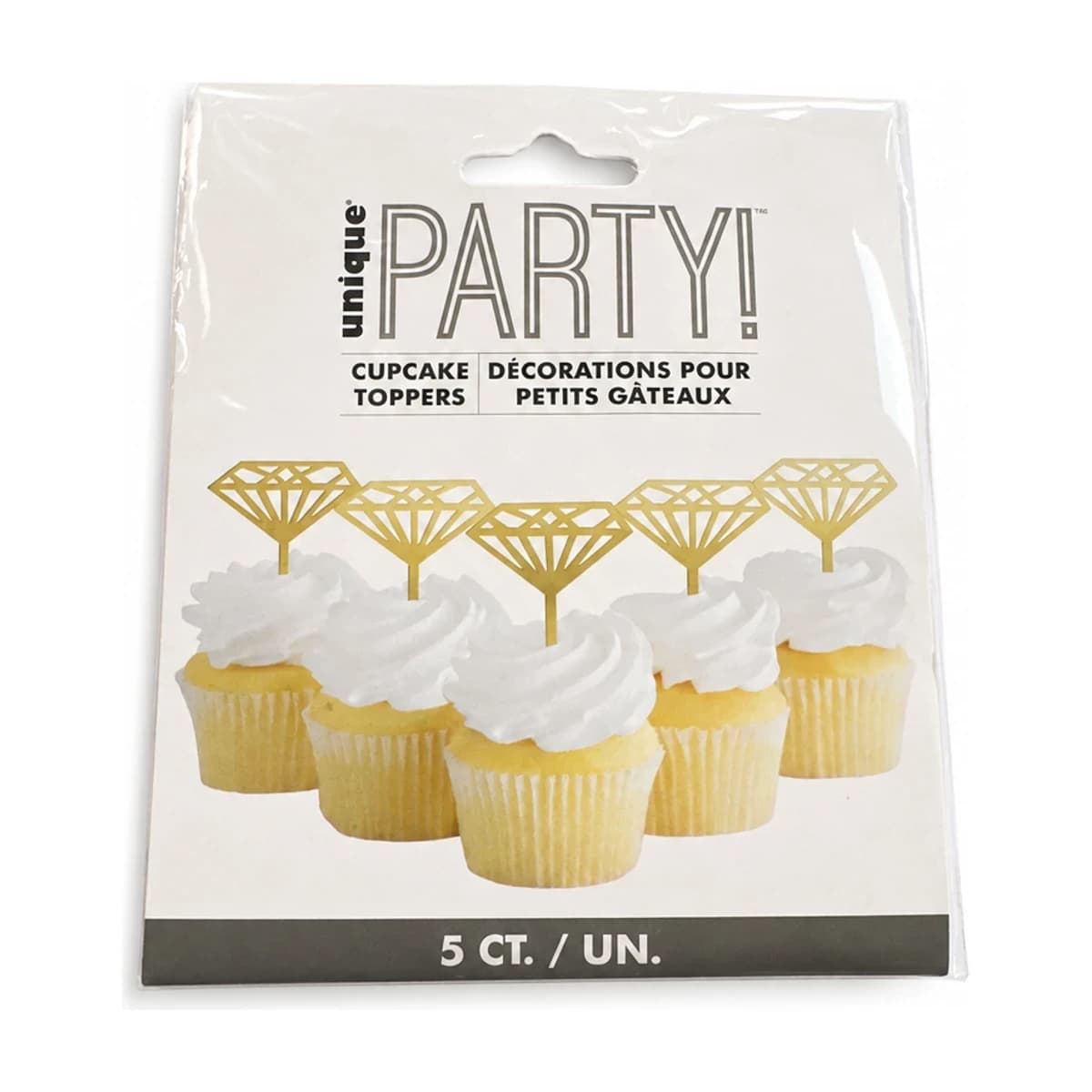 Diamond Cupcake Topper