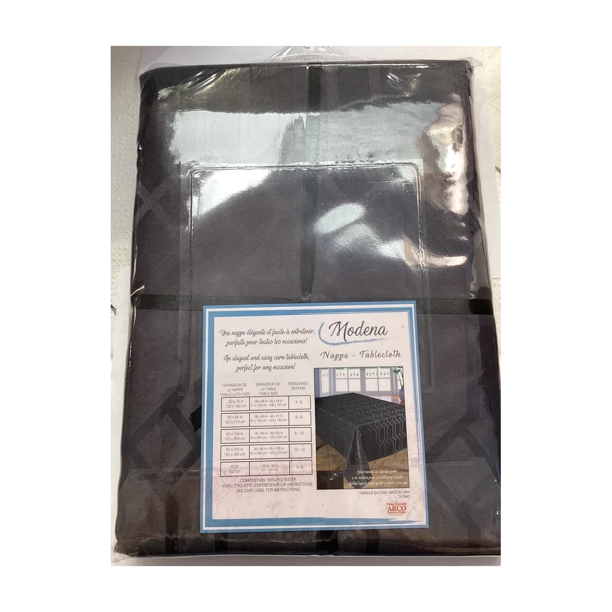 Fabric Table Cover, 60 x 120 in
