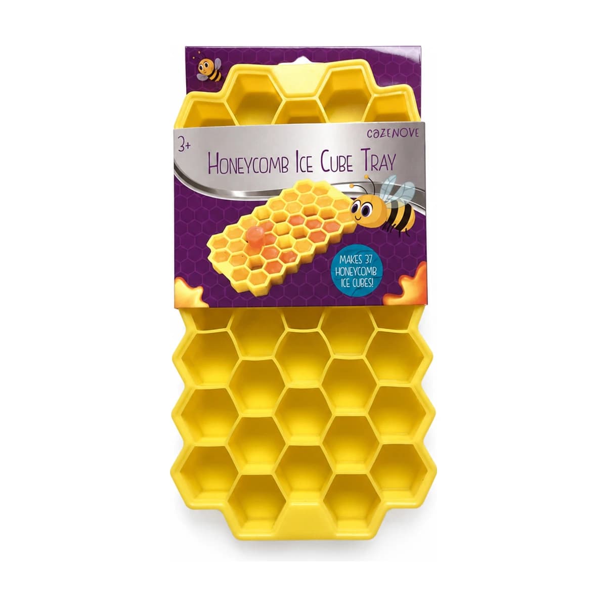 Honeycomb Silicone Ice Cube Tray, Makes 37