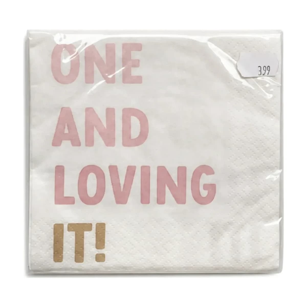 One and Loving It 1st Birthday Napkins