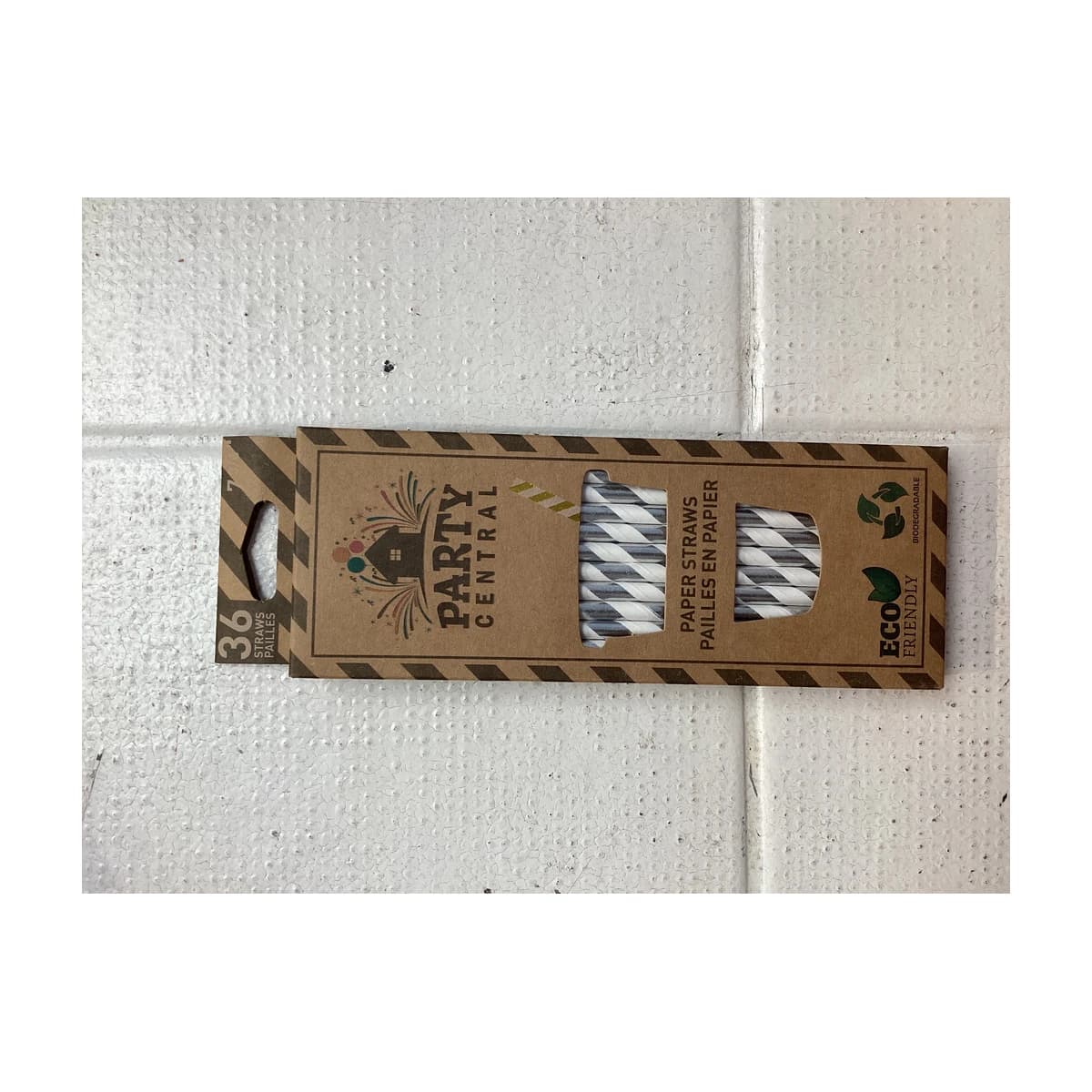 Paper Straws Silver