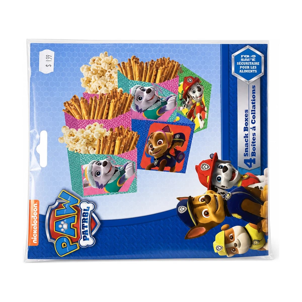 Paw Patrol Snack Boxes