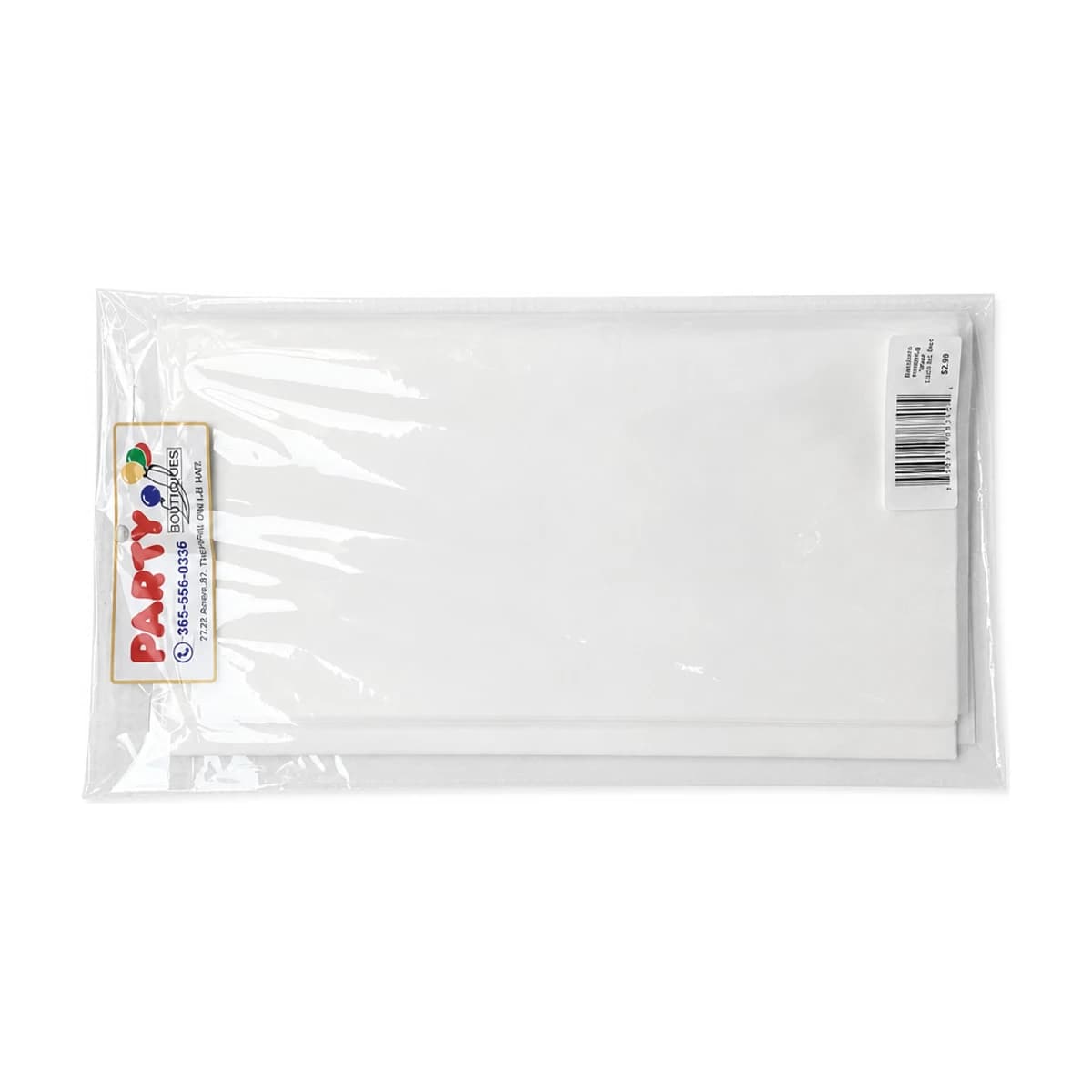 White Sandwich Wrapping Sheets
