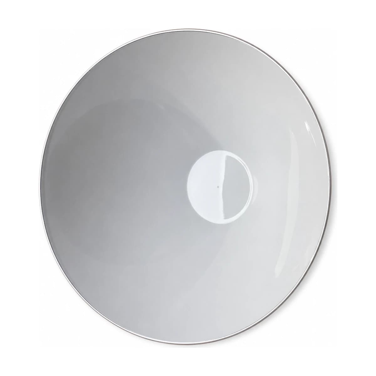 White & Silver Bowl